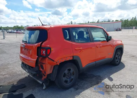 2016 Jeep Renegade Sport из США, поврежденный, VIN ZACCJAAT1GPD08324
